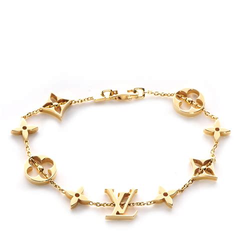 louis vuitton initial bracelet